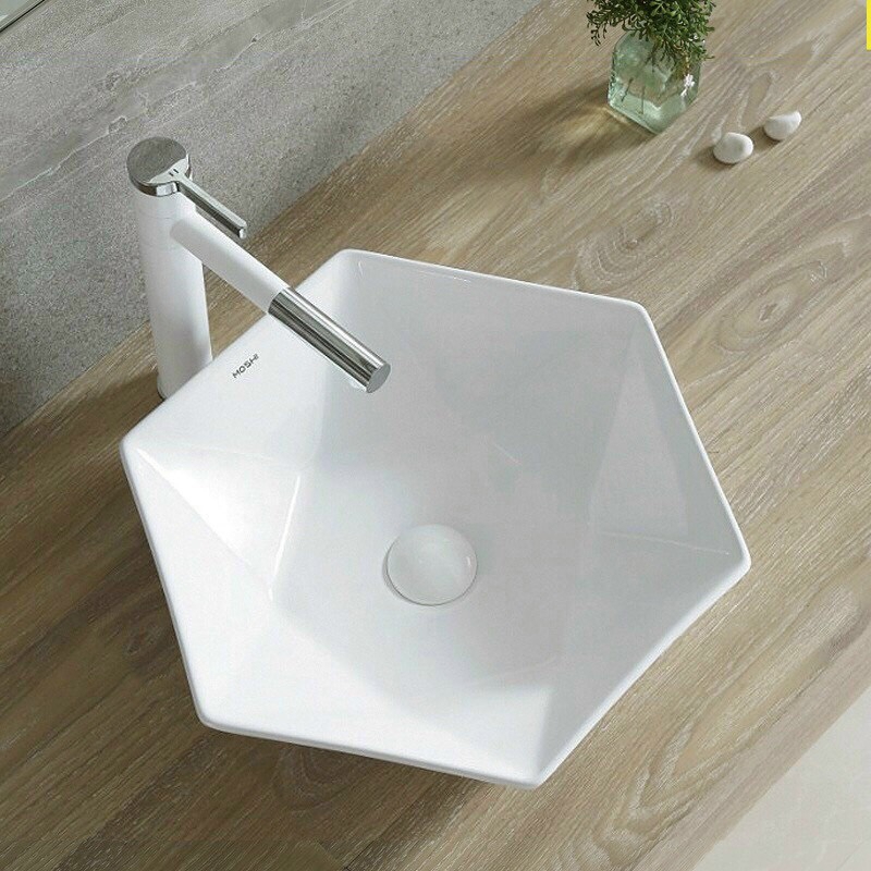 D-LB06 - LAVABO ĐẶT BÀN KIM CƯƠNG