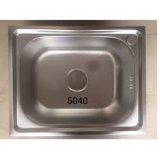 D5040T-CHẬU CHÉN DẬP INOX 50*40